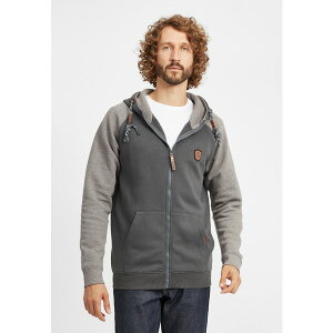 �C���f�B�R�[�f �W�[���Y �����Y �p�[�J�[�E�X�E�F�b�g�V���c �A�E�^�[ IDTerence - Zip-up sweatshirt - grey mix
