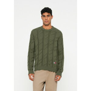 �g�~�[�q���t�B�K�[ �����Y �j�b�g&�Z�[�^�[ �A�E�^�[ CHUNKY - Jumper - dark greenery