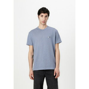 �g�~�[�q���t�B�K�[ ���f�B�[�X T�V���c �g�b�v�X BADGE TEE - Basic T-shirt - blue moment tonal