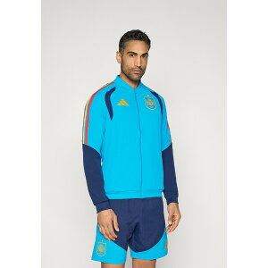 �A�f�B�_�X �����Y �W���P�b�g���u���]�� �A�E�^�[ RFEF SPAIN PREMATCH JACKET - National team wear - bold aqua