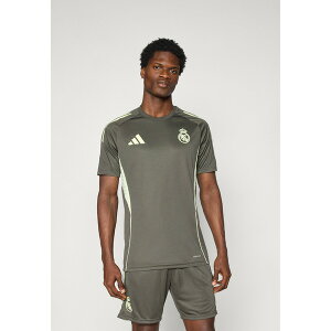 �A�f�B�_�X �����Y T�V���c �g�b�v�X REAL MADRID 25/26 TIRO25 COMPETITION TRAINING - Club wear - utility grey
