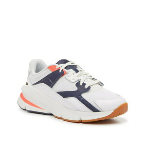 アンダーアーマー レディース スニーカー シューズ Forge Sneaker - Women's White/Red/Navy