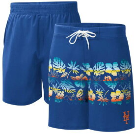 カールバンクス メンズ ハーフ＆ショーツ ボトムス New York Mets GIII Sports by Carl Banks Breeze Volley Swim Shorts Royal