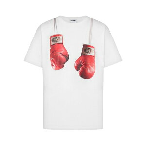 ���X�L�[�m �����Y T�V���c �g�b�v�X Boxing-gloves print t-shirt White