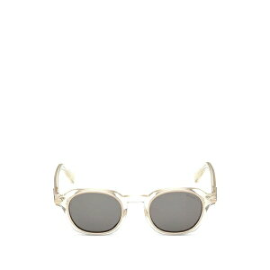 �[�j�A �����Y �T���O���X�E�A�C�E�F�A �A�N�Z�T���[ Oval-frame sunglasses Neutrals