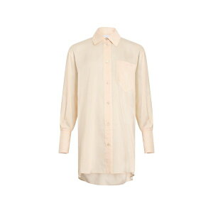 �W�����p�g�D ���f�B�[�X �V���c �g�b�v�X Striped-pattern shirt Neutrals
