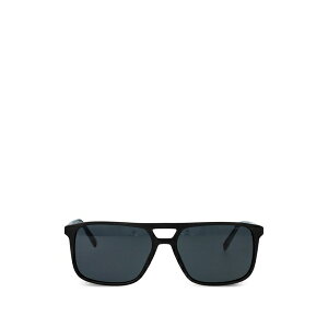 �g�~�[ �q���t�B�K�[ �����Y �T���O���X�E�A�C�E�F�A �A�N�Z�T���[ Square frame sunglasses Black