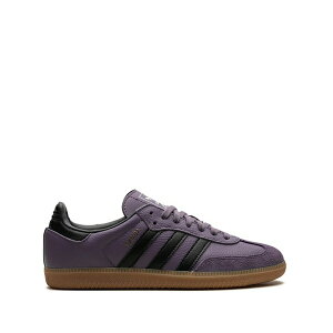 �A�f�B�_�X ���f�B�[�X �X�j�[�J�[ �V���[�Y Samba og leather sneakers Purple