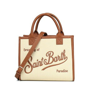 �G���V�[�c�[�Z�C���g�o�[�X ���f�B�[�X �g�[�g�o�b�O �o�b�O Saint barth logo-embroidered tote bag Neutrals