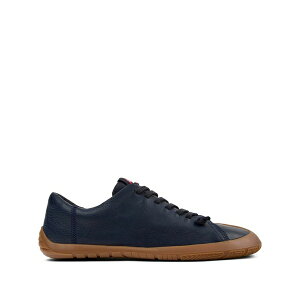 �J���y�[�� �����Y �X�j�[�J�[ �V���[�Y Peu path+ leather sneakers Blue