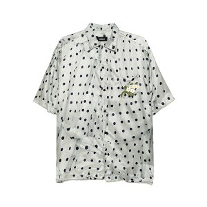 �G�S�����{ �����Y �V���c �g�b�v�X Polka-dot shirt Green