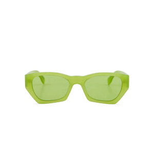 ���g���X�[�p�[�t���[�`���[ �����Y �T���O���X�E�A�C�E�F�A �A�N�Z�T���[ Amata estate geometric-frame sunglasses Green