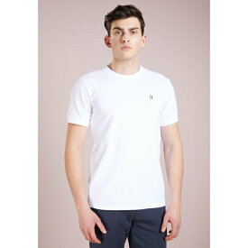 レ ドゥ メンズ Tシャツ トップス Basic T-shirt - white