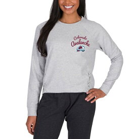 コンセプトスポーツ レディース Tシャツ トップス Colorado Avalanche Concepts Sport Women's Greenway Long Sleeve Top Gray