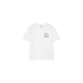 【送料無料】 フレーム メンズ Tシャツ トップス T-shirts White