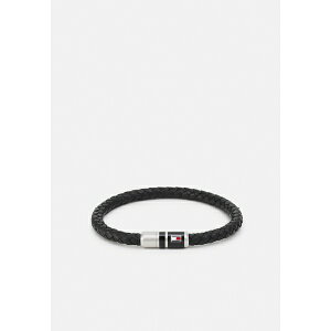 トミー ヒルフィガー メンズ ブレスレット・バングル・アンクレット アクセサリー BRAIDED - Bracelet - black