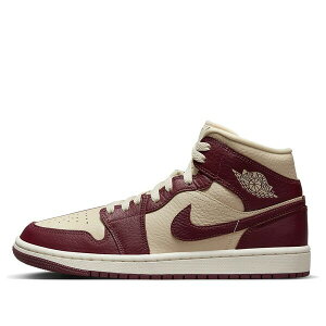 Air Jordan W[_ fB[X Xj[J[ KHAKI/WINE RED y(WMNS) Air Jordan 1 Mid SE 'Split - Beach Cherrywood' DR0501-200z TCY US_7.5(24.5cm)