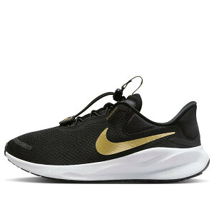 Nike ナイキ レディース スニーカー Black/White/Dark Smoke Grey/Metallic Gold 【(WMNS) Nike Revolution 7 EasyOn 'Black Gold' FN7999-002】 サイズ US_6(23.0cm)