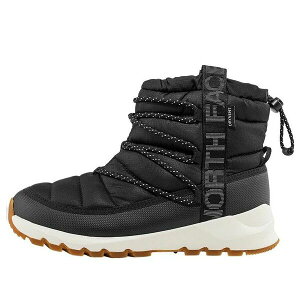 THE NORTH FACE m[XtFCX fB[X Xj[J[ Black/White/Brown y(WMNS) THE NORTH FACE ThermoBall Lace Up Waterproof Boots 'Tnf Black Whisper White' 5LWD-R0Gz TCY US_7(24.0cm)