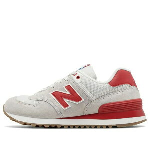 New Balance j[oX fB[X Xj[J[ Grey/Red y(WMNS) New Balance 574 Grey/Red WL574RSAz TCY US_5(22.0cm)