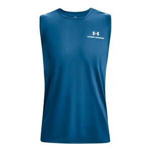 Under Armour A_[A[}[ Y Xj[J[ yUnder Armour Rush Energy Training Tank 'Blue' 1366139-899z TCY US_M_L