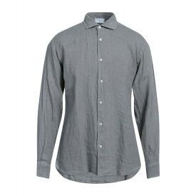 【送料無料】 フェデーリ メンズ シャツ トップス Shirts Grey