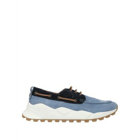 【送料無料】 ボイルブランシェ メンズ スリッポン・ローファー シューズ Loafers Light blue