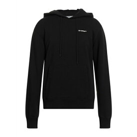 【送料無料】 オフホワイト メンズ パーカー・スウェットシャツ アウター Sweatshirts Black