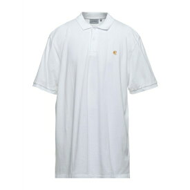 【送料無料】 カーハート メンズ ポロシャツ トップス Polo shirts White