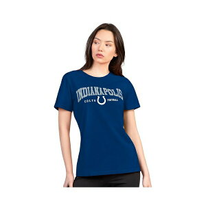 J[oNX fB[X Jbg\[ gbvX Women's Royal Indianapolis Colts Super-Slim Lightweight Winning Crew T-Shirt Royal