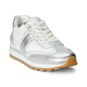 ラルフローレン レディース スニーカー シューズ Women's Dani Lace-Up Sneakers Snow White/Bianco/Polished Silver