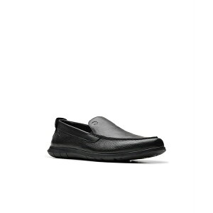 N[NX Y Xb|E[t@[ V[Y Men's Collection Flexway Step Slip On Shoes Black Tumbled Leather