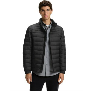 q[S{X Y WPbgu] AE^[ Men's Packable Slim-Fit Jacket Black