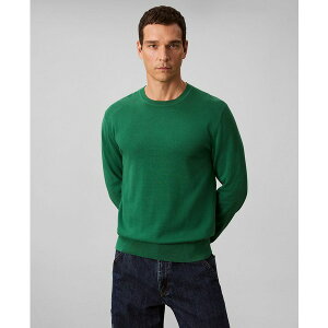 JoNC Y jbg&Z[^[ AE^[ Men's Supima Crewneck Sweater Verdant Green