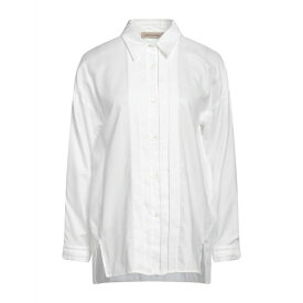 【送料無料】 ジェントリーポルトフィーノ レディース シャツ トップス Shirts White