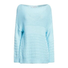 【送料無料】 ファブリケーション ジェネラル パリ レディース ニット&セーター アウター Sweaters Sky blue