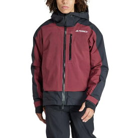 アディダス メンズ ジャケット＆ブルゾン アウター Adidas Men's Terrex Xperior 2L Insulated RAIN.RDY Jacket Shadow Red/Black