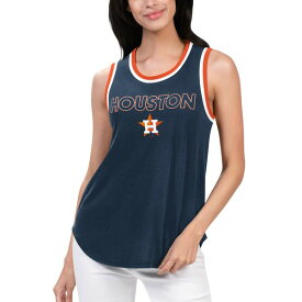 カールバンクス レディース Tシャツ トップス G III 4Her by Carl Banks Houston Astros Women's Navy Strategy Tank Top