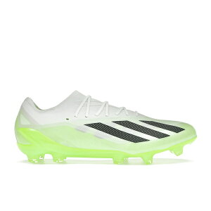 adidas �A�f�B�_�X �����Y �X�j�[�J�[ �yadidas X Crazyfast.1 FG Crazyrush Pack�z �T�C�Y US_12.5(30.5cm) Cloud White/Core Black/Lucid Lemon