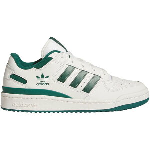 adidas �A�f�B�_�X �����Y �X�j�[�J�[ �yadidas Forum Low CL Cloud White Collegiate Green Silver Green�z �T�C�Y US_11(29.0cm) Cloud White/Collegiate Green/Silver Green