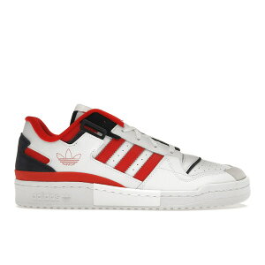 adidas AfB_X Y Xj[J[ yadidas Forum Exhibit Low USAz TCY US_7.5(25.5cm) Footwear White/Red/Legend Ink