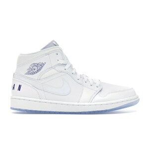 Jordan W[_ Y Xj[J[ yJordan 1 Mid Pure Whitez TCY US_M_13 White/Concord-White