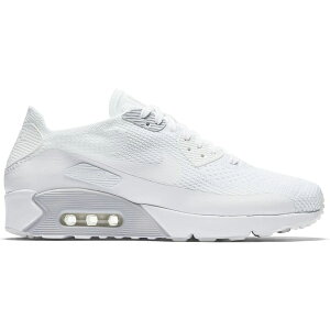 Nike �i�C�L �����Y �X�j�[�J�[ �yNike Air Max 90 Ultra 2.0 Flyknit White�z �T�C�Y US_9.5(27.5cm) White/White