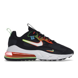 Nike �i�C�L �����Y �X�j�[�J�[ �yNike Air Max 270 React Worldwide Pack Black�z �T�C�Y US_6(24.0cm) Black/White-Crimson-Lime