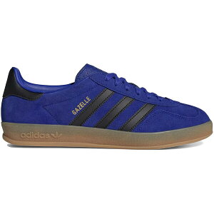 adidas AfB_X Y Xj[J[ yadidas Gazelle Indoor Lucid Blue Blackz TCY US_7(25.0cm) Lucid Blue/Core Black/Gold Metallic