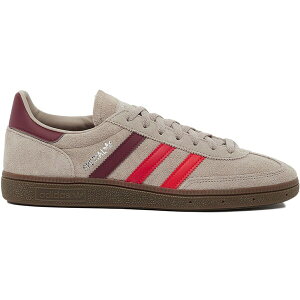 adidas �A�f�B�_�X �����Y �X�j�[�J�[ �yadidas Handball Spezial Silver Pebble Red�z �T�C�Y US_9(27.0cm) Focus Olive/Silver Pebble/Shadow Olive