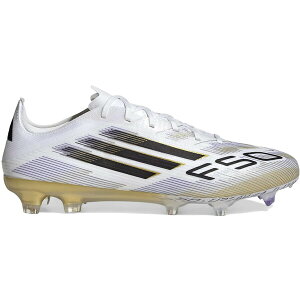 adidas �A�f�B�_�X �����Y �X�j�[�J�[ �yadidas F50 Pro FG Road to Glory Pack�z �T�C�Y US_6(24.0cm) Cloud White/Core Black/Gold Metallic