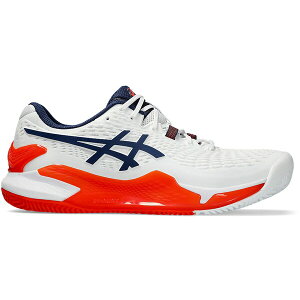 ASICS AVbNX Y Xj[J[ yASICS Gel-Resolution 9 Clay White Blue Expansez TCY US_11.5(29.5cm) White/Blue Expanse