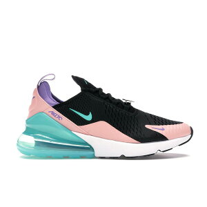 Nike iCL Y Xj[J[ yNike Air Max 270 Have a Nike Dayz TCY US_9.5(27.5cm) Black/Hyper Jade-Bleached Coral-Space Purple