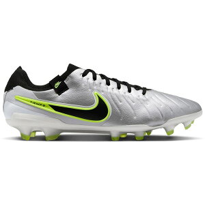 Nike iCL Y Xj[J[ yNike Tiempo Legend 10 Pro FG Mad Voltage Packz TCY US_6(24.0cm) Metallic Silver/Volt/Black
